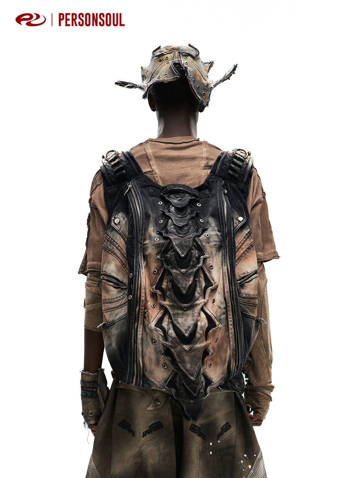 Spine Armor Sculptural Backpack