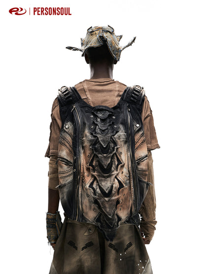 Spine Armor Sculptural Backpack
