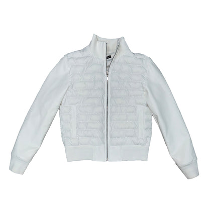 Panelled Slim Fit Padded Zip Jacket