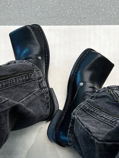 HANQIAORJI Square Loafer