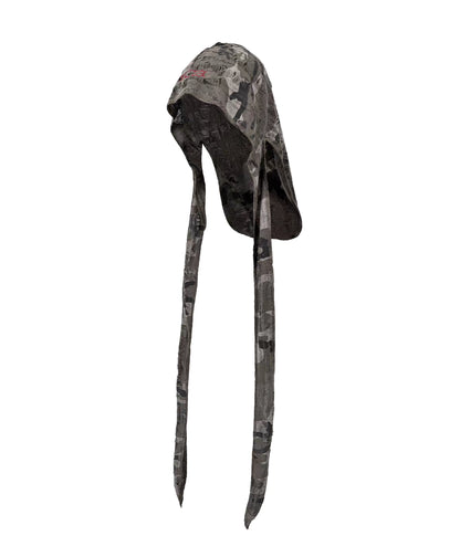 Camouflage Logo Embroidered Long Tie Durag