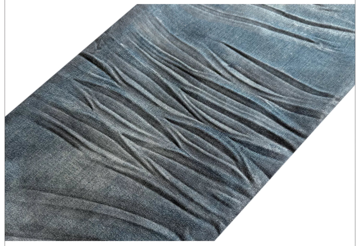 Sculpted Washed Straight-Leg Jeans