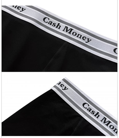 Logo Waistband Stretch Boxer Briefs
