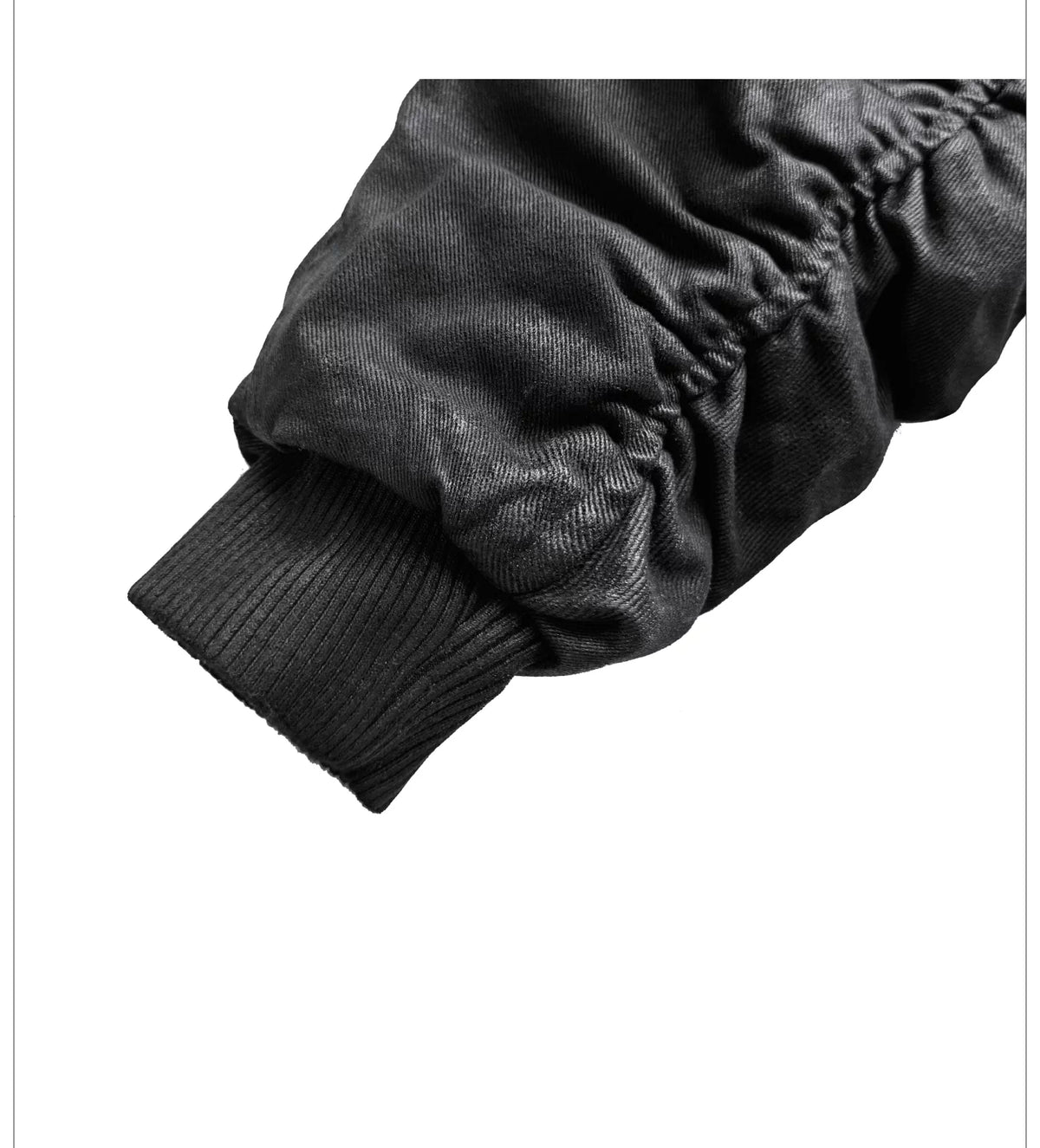 Waxed Washed Bomber Jacket