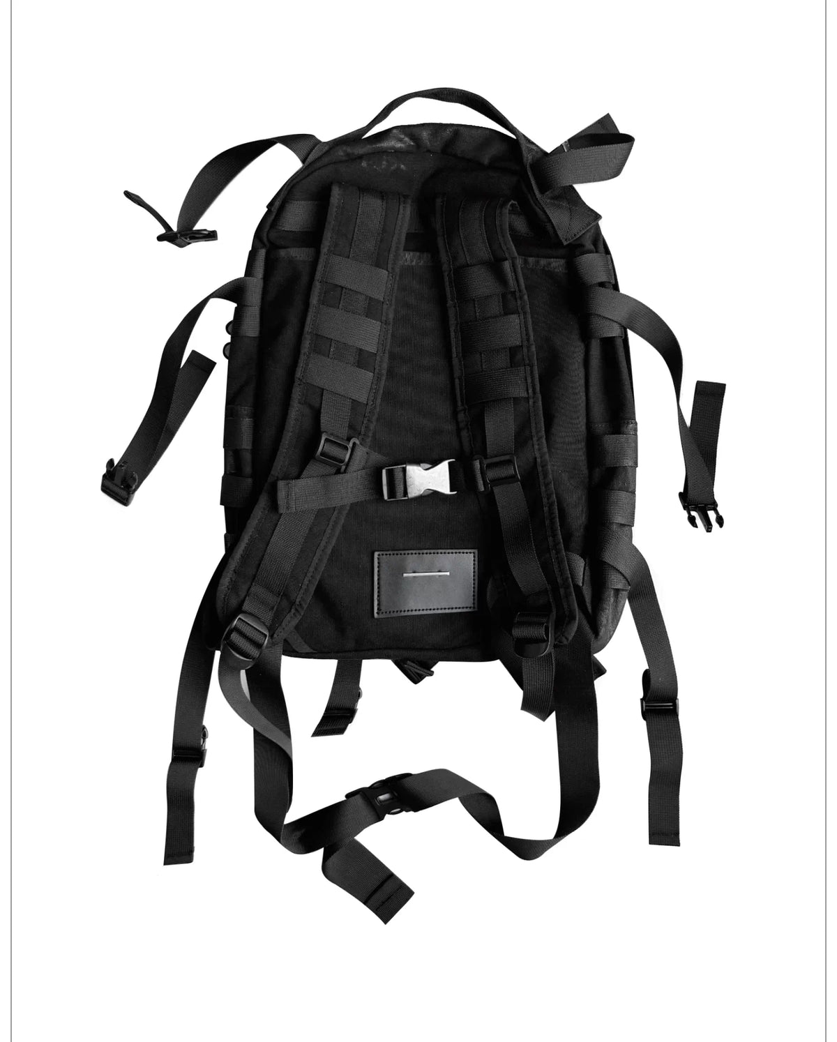 Cracked Coated Canvas Backpack