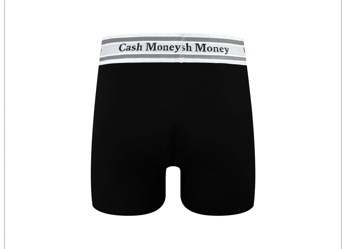 Logo Waistband Stretch Boxer Briefs