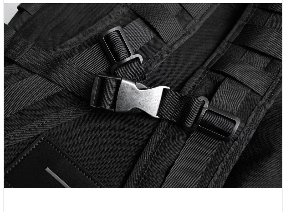 Cracked Coated Canvas Backpack