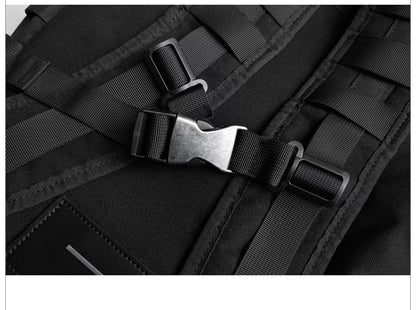 Cracked Coated Canvas Backpack