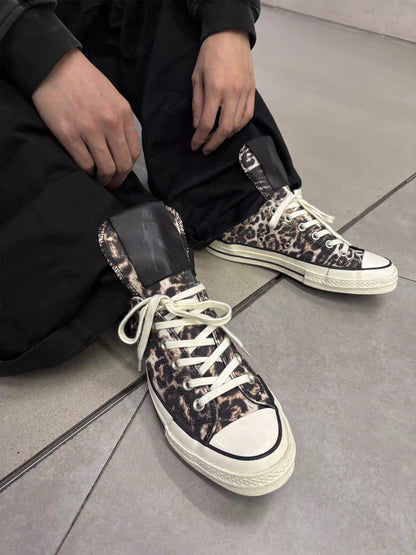RYE CHASIN グラフィック キャンバス ハイカットスニーカー SELFISH